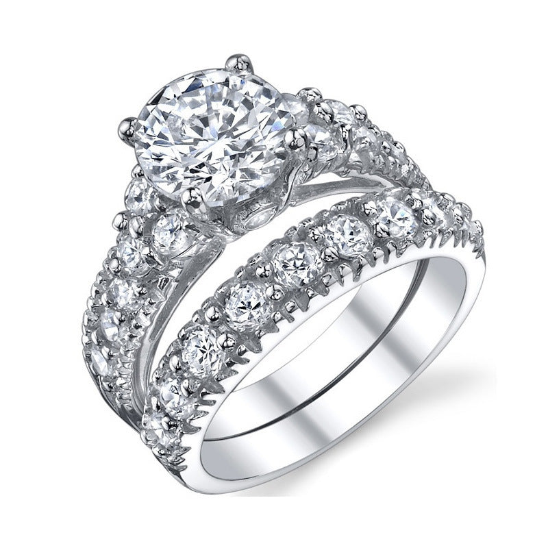 Couple Ring Men's Ring Alloy Ornament