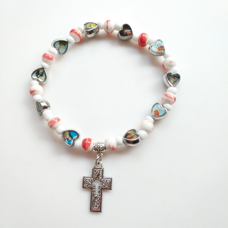 Simple Personality Color Ceramic Hollow Jewelry