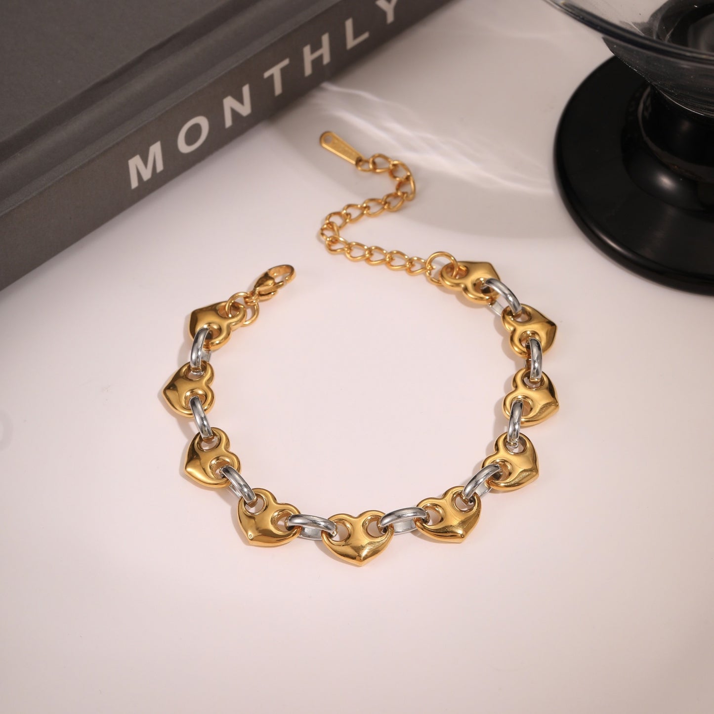 Affordable Luxury Fashion Stainless Steel Bracelet