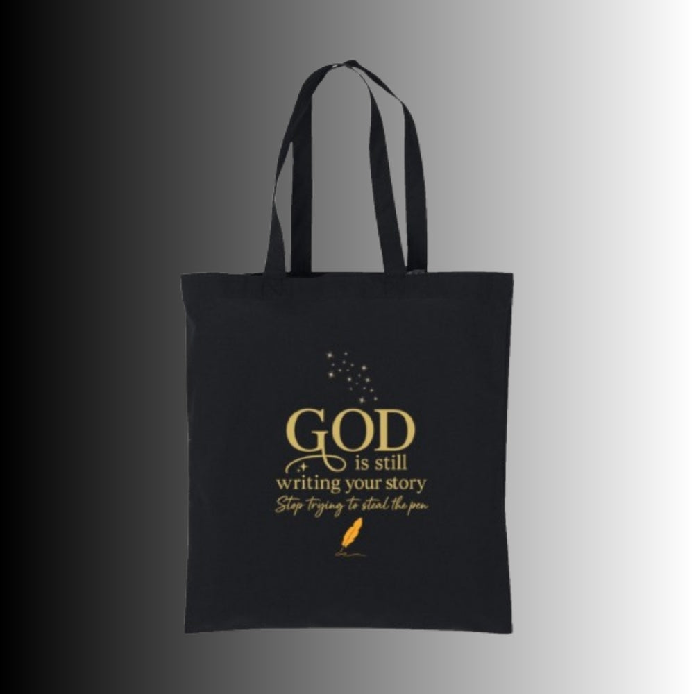 GOD IS Still Writing Port Authority Core Cotton Tote