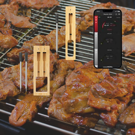 Wireless Bluetooth Meat Thermometer – Perfect BBQ & Grill Cooking Tool