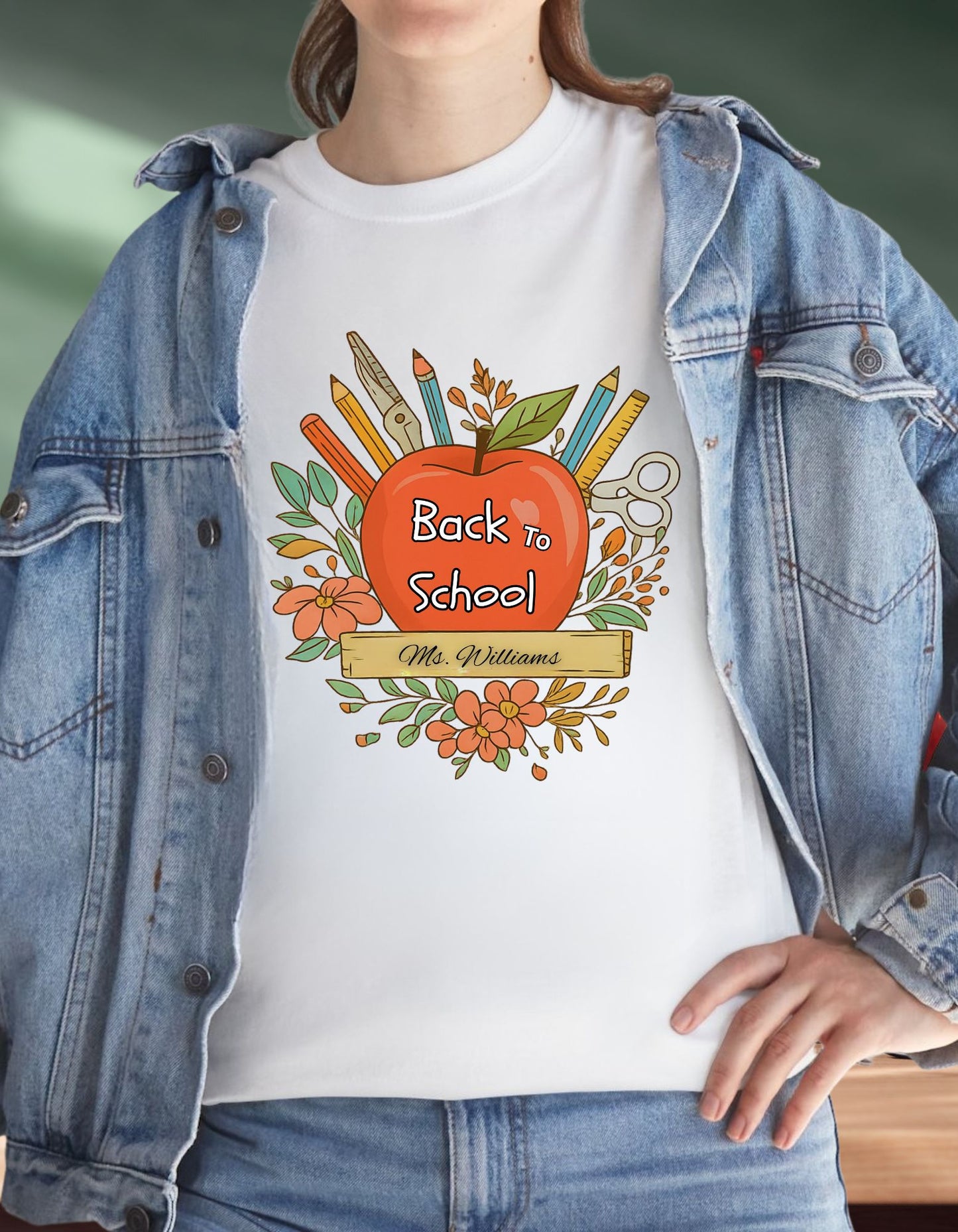 Personalized Back-to-School T-Shirt