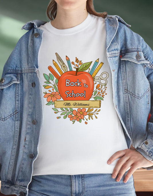 Personalized Back-to-School T-Shirt