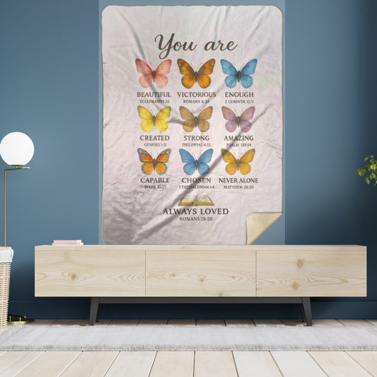 You Are Loved 80x60 Woven Blanket 60x80