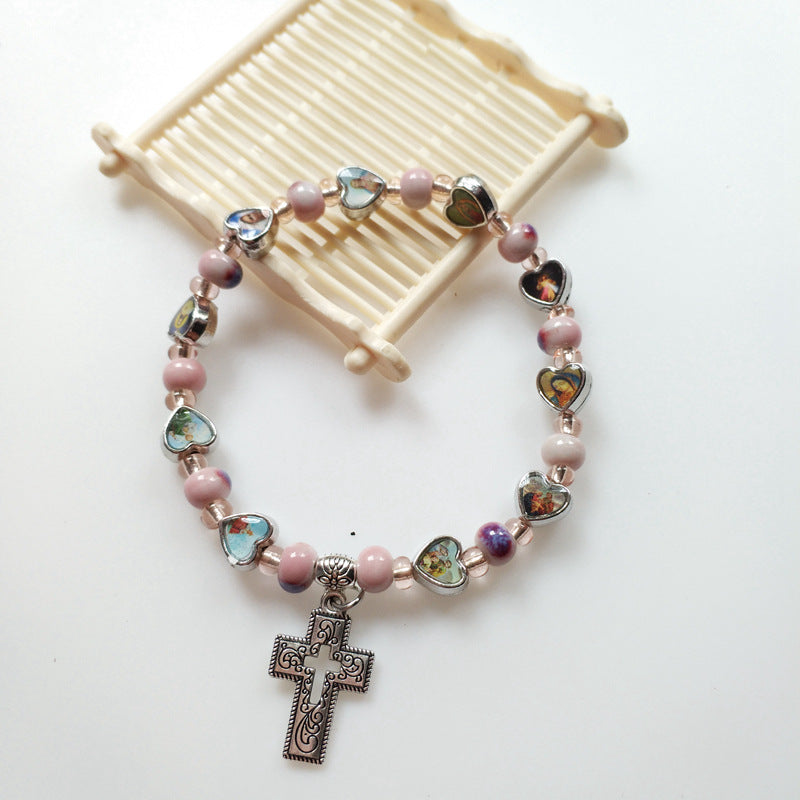 Simple Personality Color Ceramic Hollow Jewelry