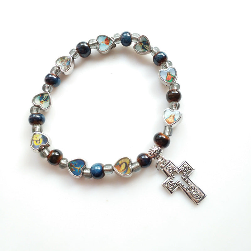 Simple Personality Color Ceramic Hollow Jewelry