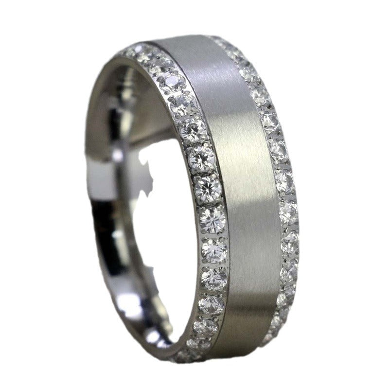 Couple Ring Men's Ring Alloy Ornament
